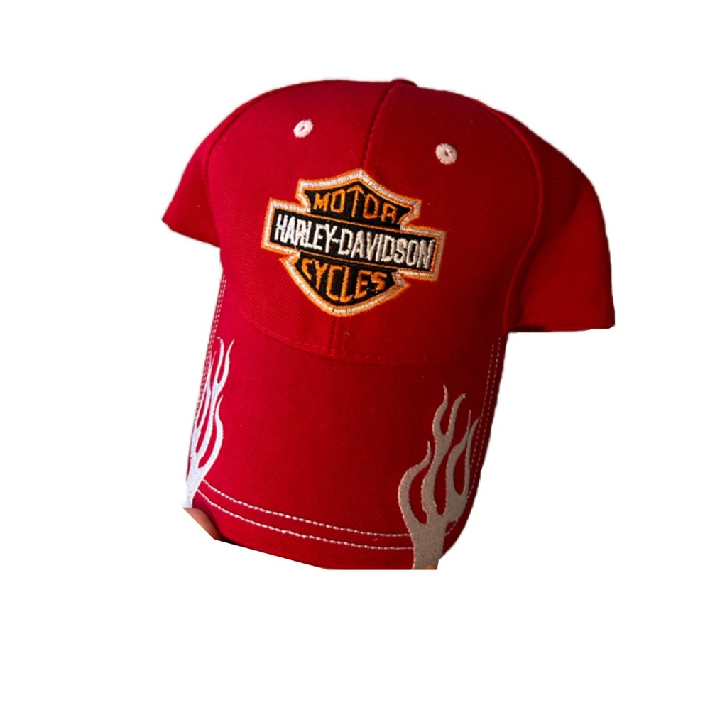 Harley Davidson hat with adjustable strap